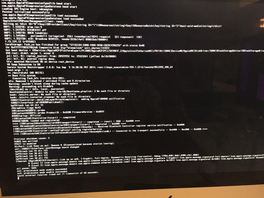 When Yosemite has Fallen, and it Can’t Get Up